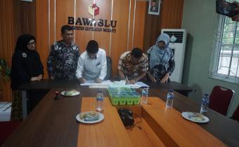 Bawaslu Kepulauan Meranti Melakukan MoU Dengan Fakultas Syari'ah dan Hukum Universitas Islam Negeri Sultan Syarif Kasim Pekanbaru
