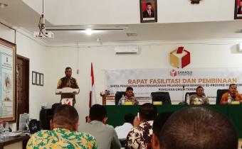 Kuatkan SDM Penanganan Pelanggaran, Bawaslu Provinsi Riau Adakan Rapat Fasilitasi Serta Penguatan Proses Penanganan Pelanggaran Menghadapi Pemilu 2024.