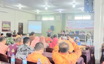 Bawaslu Riau Menggelar Rapat Koordinasi Peningkatan Kapasitas SDM Bagi Bawaslu Kabupaten/Kota se-Provinsi Riau Di Tembilahan