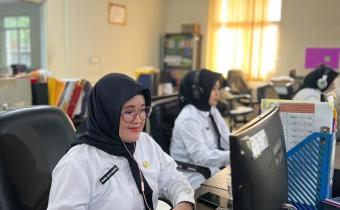 Peserta dari PPPK Bawaslu Kepulauan Meranti saat mengikuti orientasi ASN PPPK secara syncronous