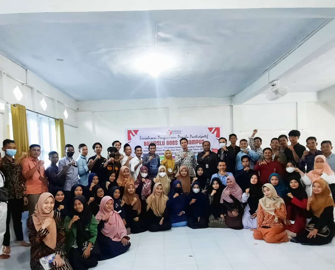 Bawaslu Meranti Goes To Campus Agenda Sosialisasi Pengawasan Pemilu Partisipatif