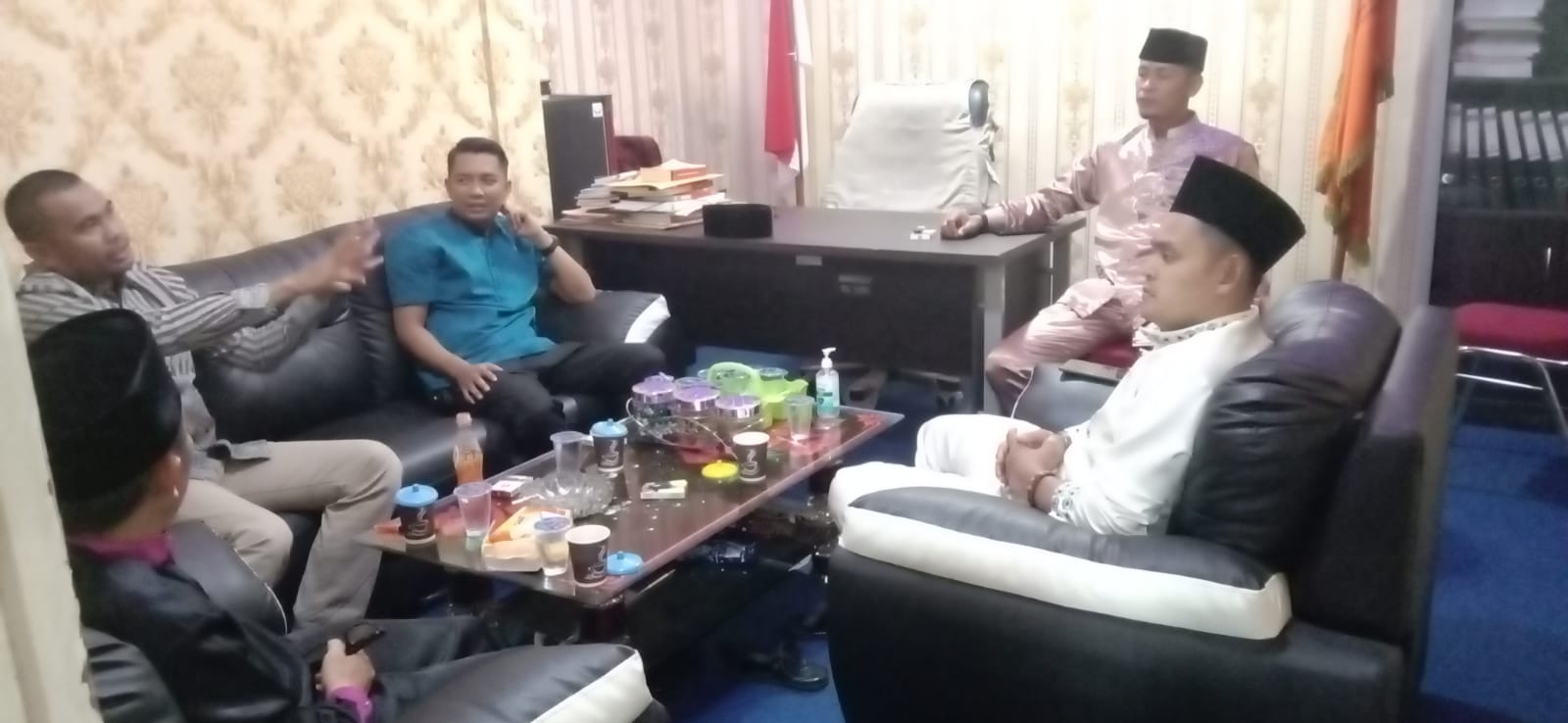 Monev anggota Bawaslu Riau ke Bawaslu Kabupaten Kepulauan Meranti.