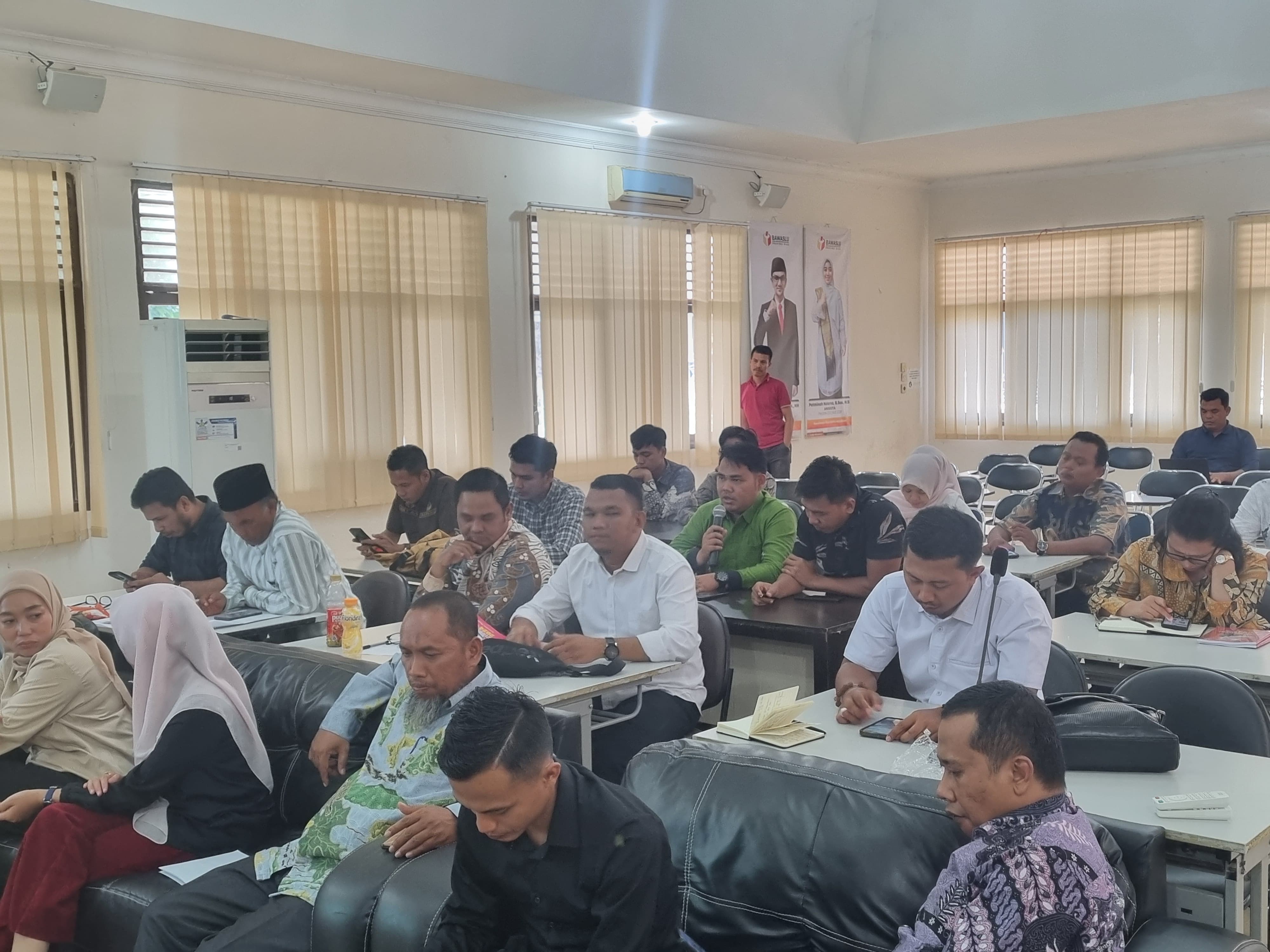 Bawaslu Kepulauan Meranti Menyampaikan Hasil Pengawasan PDPB