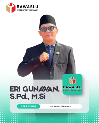 Plt. Kepala Sekretariat Eri Gunawan