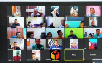 Kordiv Pengawasan Humas Dan Hubal Bawaslu Kabupaten Kepulauan Meranti Ikuti Rapat Daring Bawaslu Kabupaten/Kota se Riau
