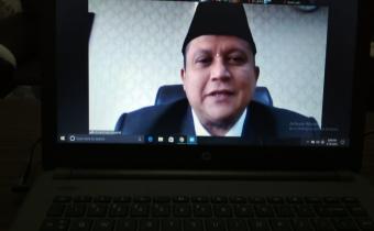 Bawaslu se Riau berdiskusi bersama Ketua DKPP RI, Prof. DR. Muhammad, SIP, MSi, dengan tema "Menakar Netralitas ASN dalam Pilkada 2020"