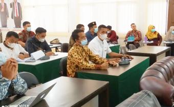 Bawaslu Meranti mengikuti Training of Trainer (TOT), Pusat Pendidikan Pengawasan Pemilu Partisipatif