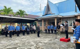 Upacara Peringatan Hari Kebangkitan Nasional Ke-117 Bawaslu Kepulauan Meranti