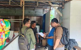 Pelaksanaan Uji Petik Pemutakhiran Data Pemilih Berkelanjutan (PDPB) di Desa Segomeng, Kec. Rangsang Barat